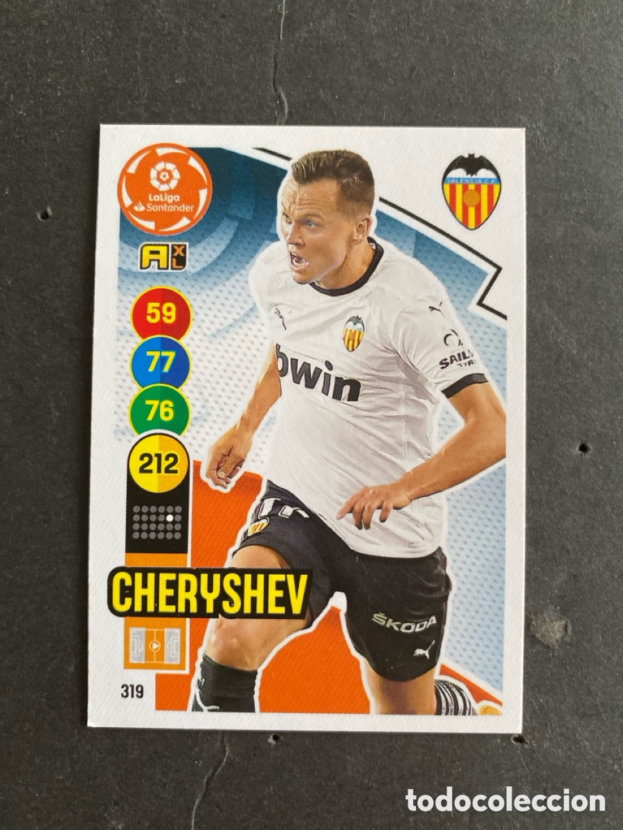 Cartes &agrave; collectionner de Football: Cromo Adrenalyn liga 20/21 Valencia N* 319