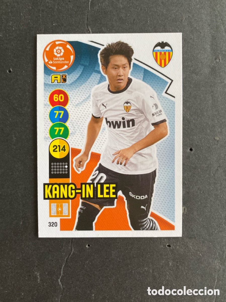 Cromos de f&uacute;tbol: Cromo Adrenalyn liga 20/21 Valencia N* 320