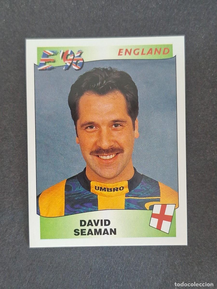 Cromos de f&uacute;tbol: L2 DAVID SEAMAN SELECCION INGLATERRA 37 EUROCOPA 1996 EURO 96 PANINI NUNCA PEGADO SIN PEGAR