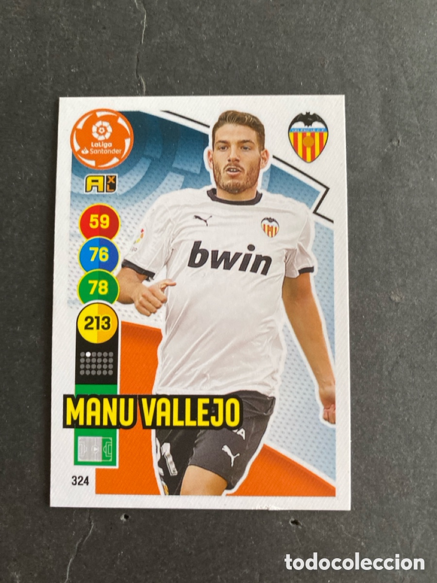 Cromos de f&uacute;tbol: Cromo Adrenalyn liga 20/21 Valencia N* 324