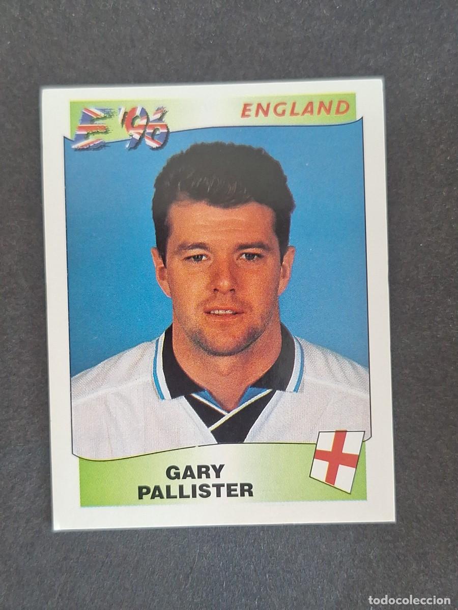 Cromos de f&uacute;tbol: L2 GARY PALLISTER SELECCION INGLATERRA 40 EUROCOPA 1996 EURO 96 PANINI NUNCA PEGADO SIN PEGAR