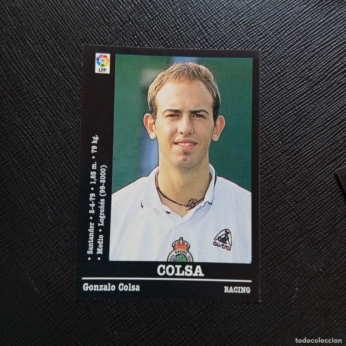 Cromos de f&uacute;tbol: 248 COLSA RACING SANTANDER PANINI 00 01 CROMO FUTBOL LIGA 2000 2001 - SIN PEGAR - A31 PG298