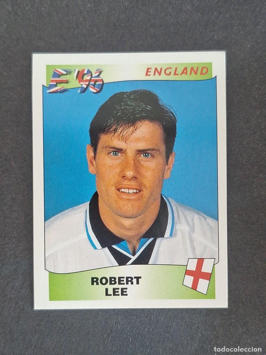 Cromos de f&uacute;tbol: L2 ROBERT LEE SELECCION INGLATERRA 42 EUROCOPA 1996 EURO 96 PANINI NUNCA PEGADO SIN PEGAR
