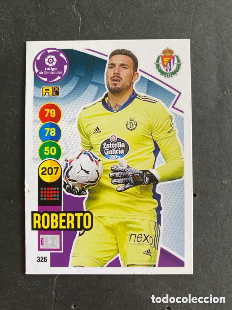 Cromos de f&uacute;tbol: Cromo Adrenalyn liga 20/21 Valladolid N* 326
