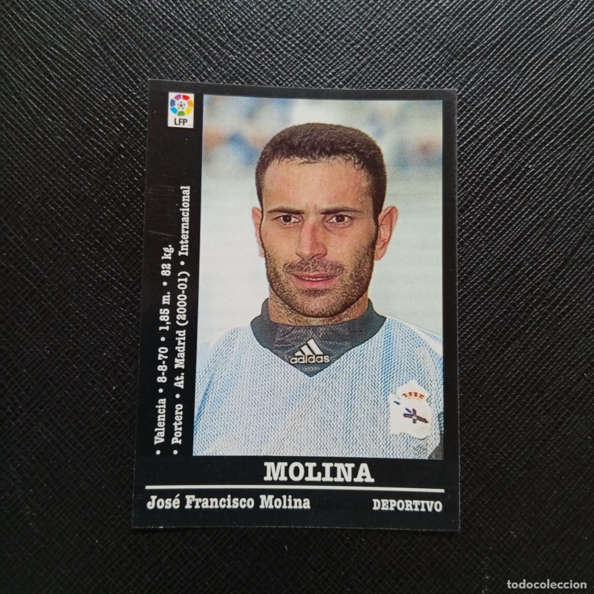 Cromos de f&uacute;tbol: 17A 17 MOLINA DEPORTIVO PANINI 00 01 CROMO FUTBOL LIGA 2000 2001 - SIN PEGAR - A31 PG316