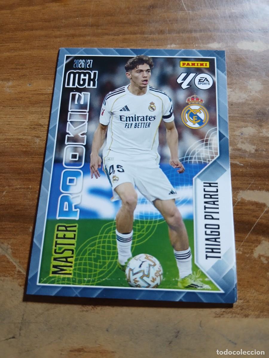 Cromos de f&uacute;tbol: CARD MEGACRACKS TEMPORADA 26/27: MASTER ROOKIE THIAGO PITARCH, N&deg; 419