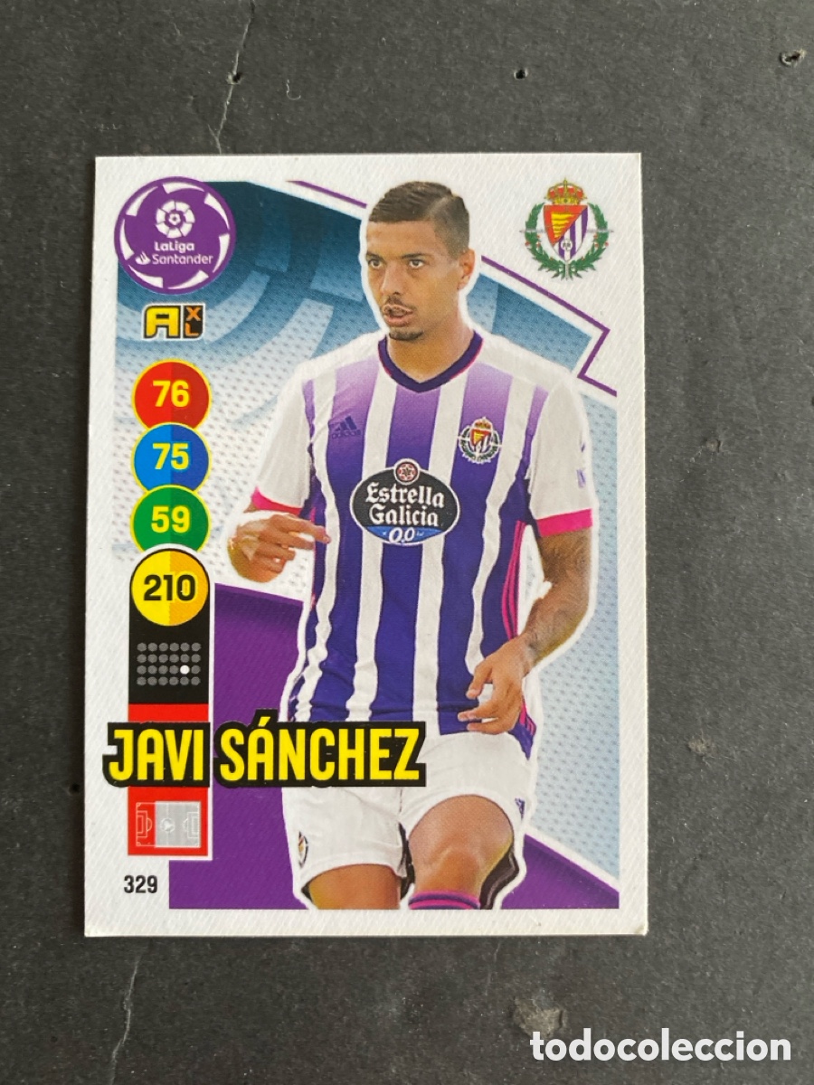 Cromos de f&uacute;tbol: Cromo Adrenalyn liga 20/21 Valladolid N* 329
