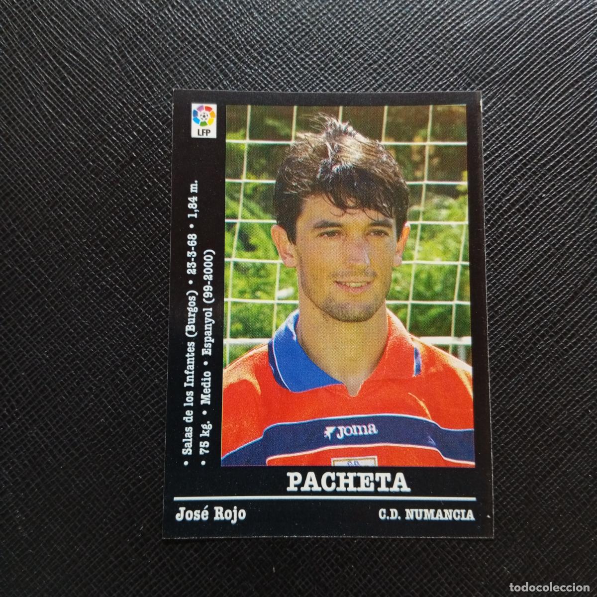 Cromos de f&uacute;tbol: 283 PACHETA NUMANCIA PANINI 00 01 CROMO FUTBOL LIGA 2000 2001 - SIN PEGAR - A31 PG334