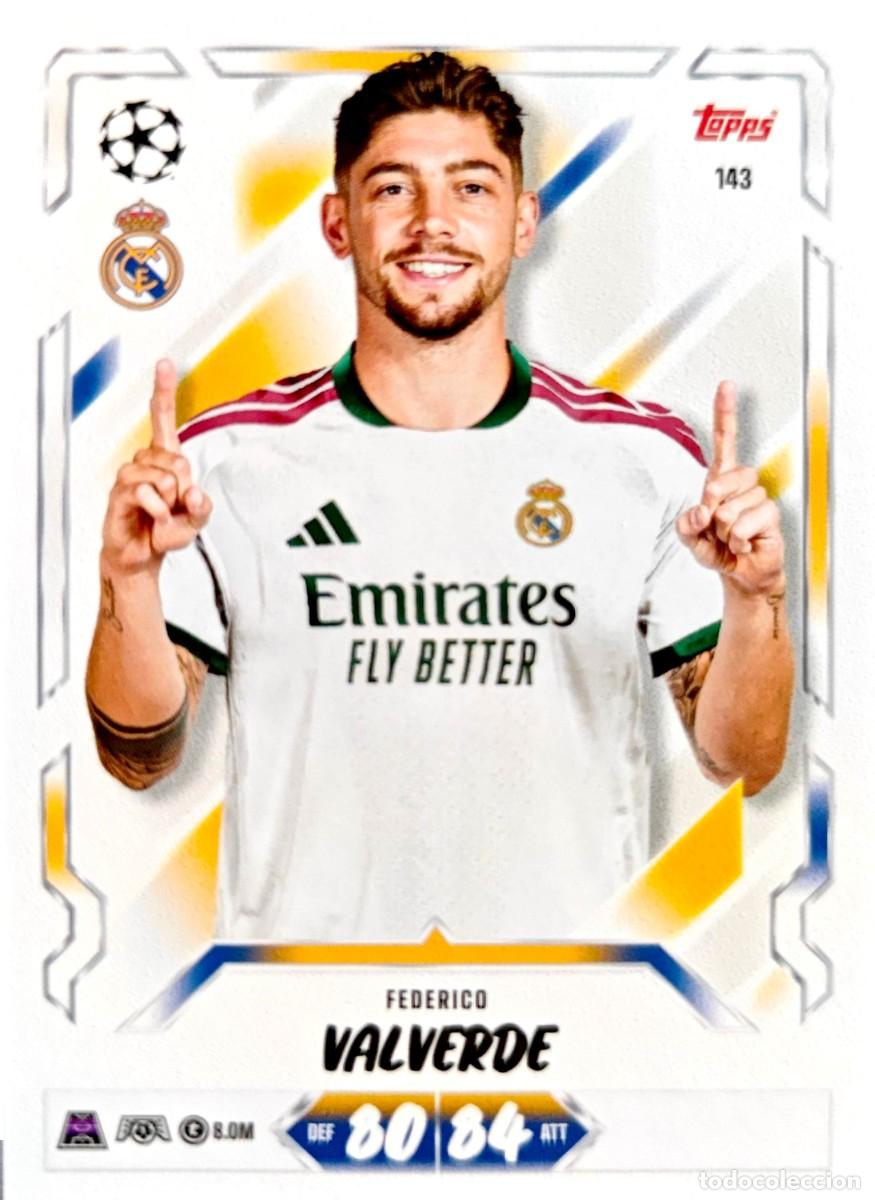 Cromos de f&uacute;tbol: 143 Federico Valverde - Real Madrid - TOPPS Match Attax 2026 2027 26 27