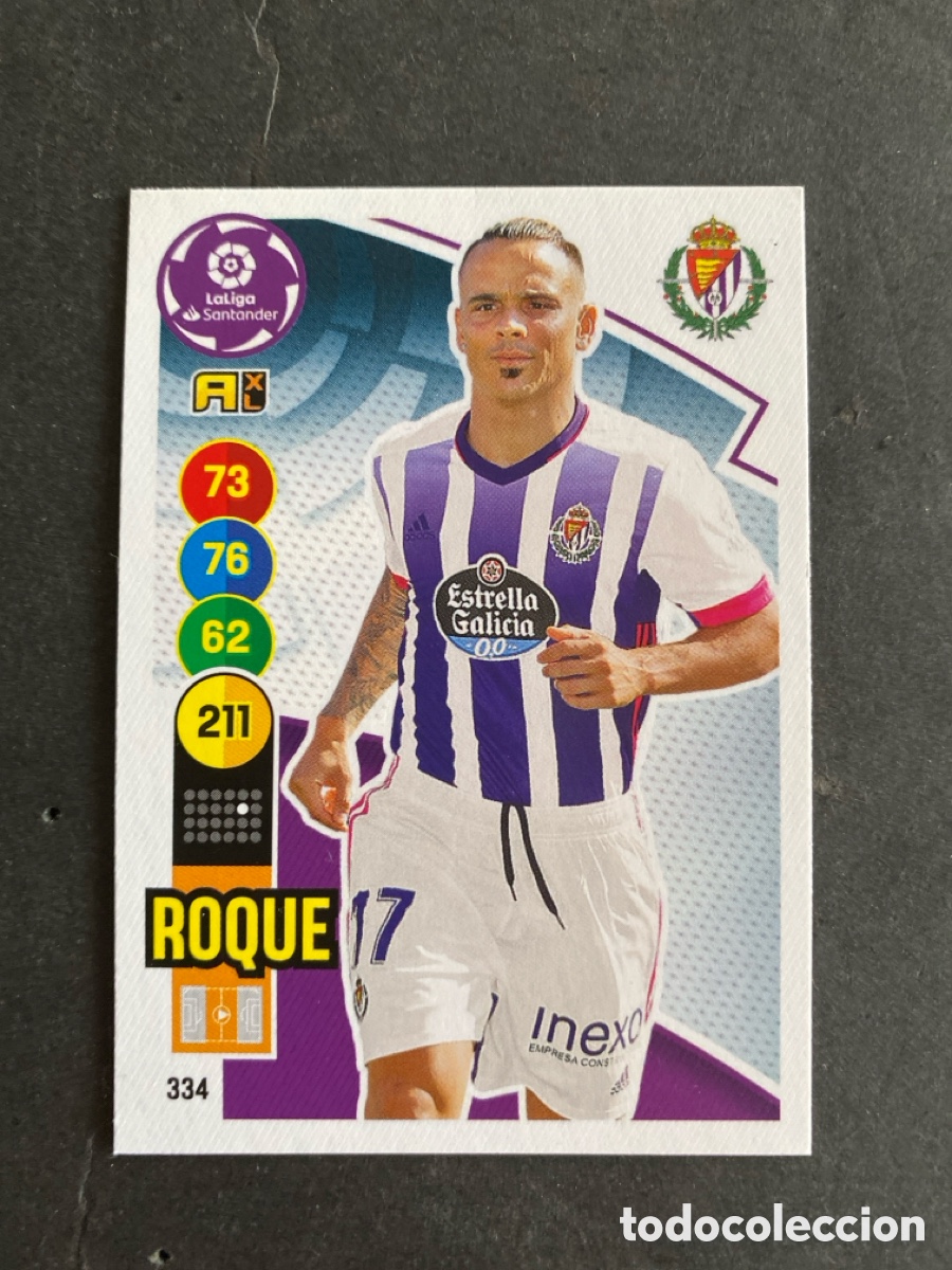 Cromos de f&uacute;tbol: Cromo Adrenalyn liga 20/21 Valladolid N* 334
