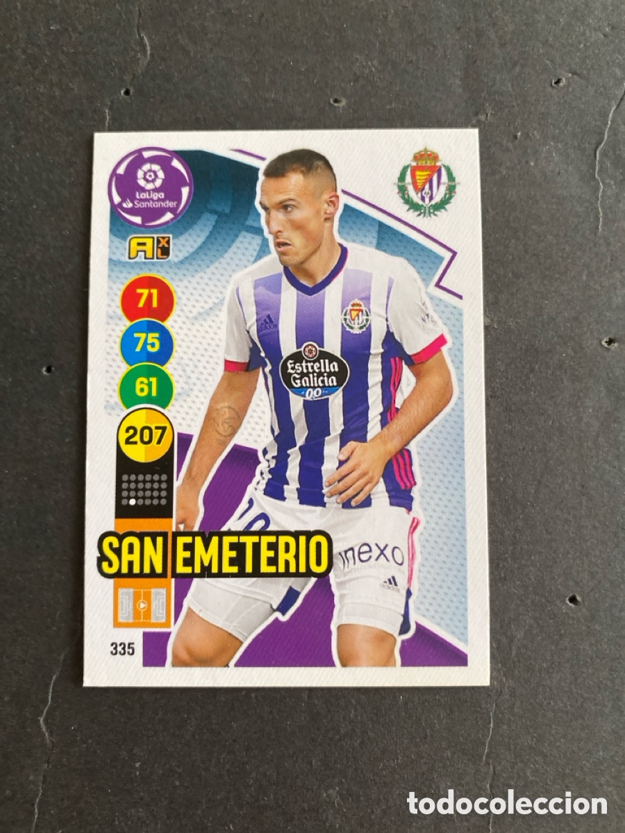 Cromos de f&uacute;tbol: Cromo Adrenalyn liga 20/21 Valladolid N* 335