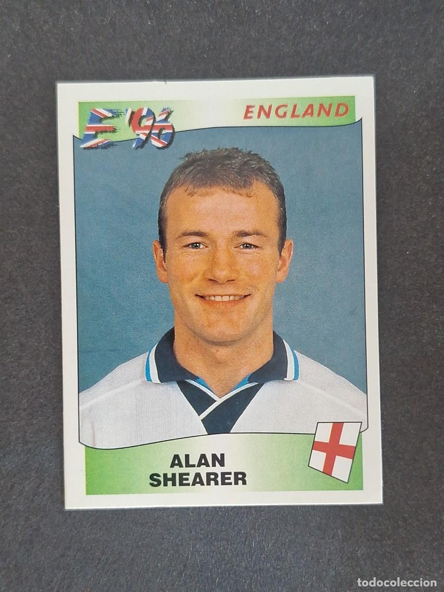 Cromos de f&uacute;tbol: L2 ALAN SHEARER SELECCION INGLATERRA 51 EUROCOPA 1996 EURO 96 PANINI NUNCA PEGADO SIN PEGAR
