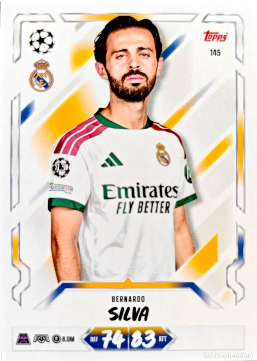 Cromos de f&uacute;tbol: 145 Bernardo Silva - Real Madrid - TOPPS Match Attax 2026 2027 26 27