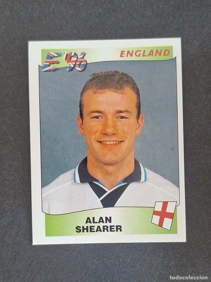 Cromos de f&uacute;tbol: L2 ALAN SHEARER SELECCION INGLATERRA 51 EUROCOPA 1996 EURO 96 PANINI NUNCA PEGADO SIN PEGAR