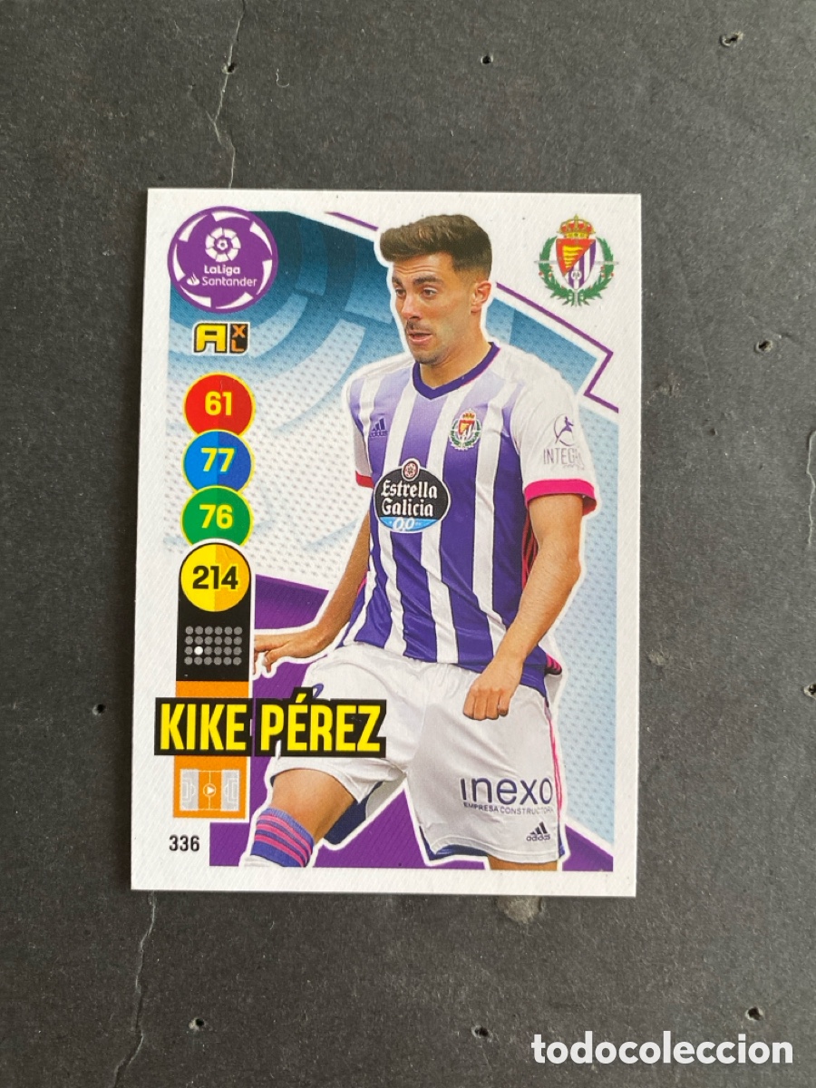 Cromos de f&uacute;tbol: Cromo Adrenalyn liga 20/21 Valladolid N* 336
