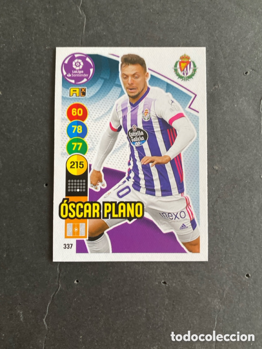 Cromos de f&uacute;tbol: Cromo Adrenalyn liga 20/21 Valladolid N* 337