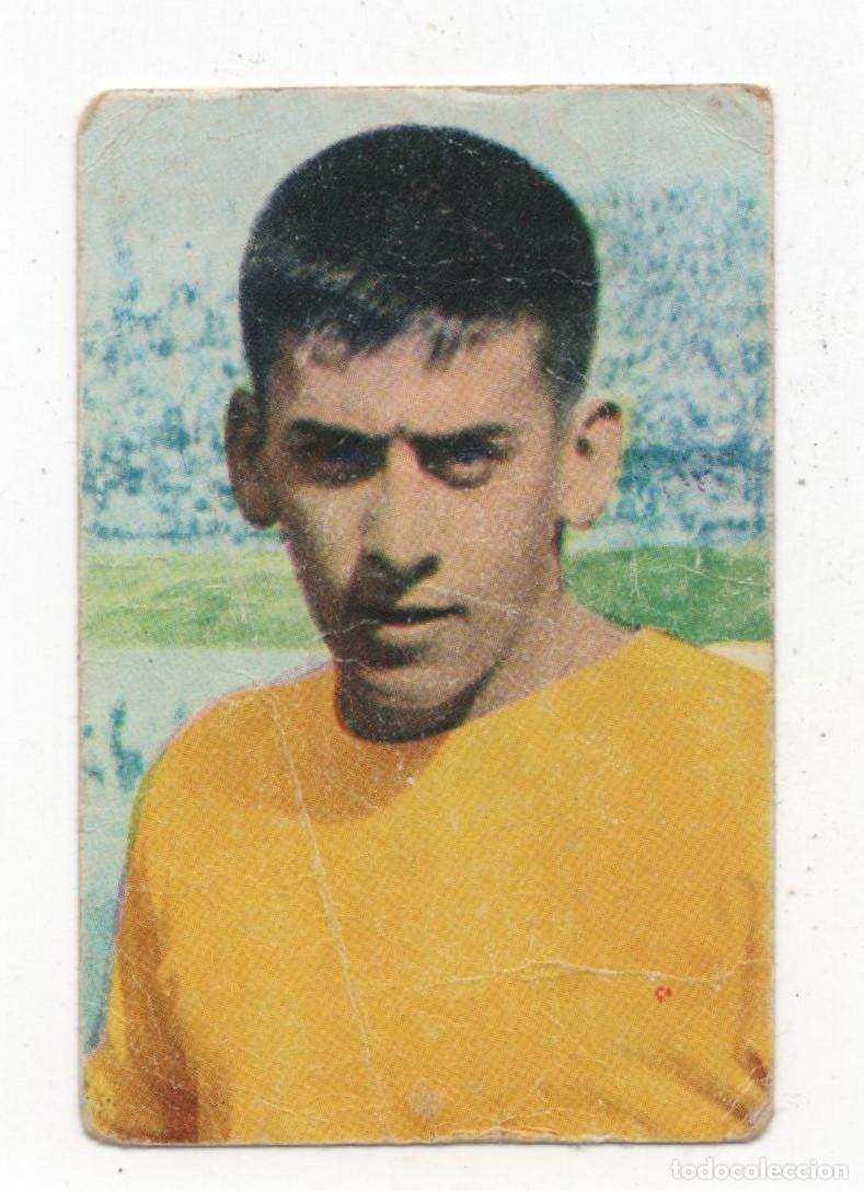 Cromos de f&uacute;tbol: ANTIGUO CROMOS N&ordm; 189 - LEON - LAS PALMAS REVERSO MUY BORROSO VER DE LAS DOS CARAS