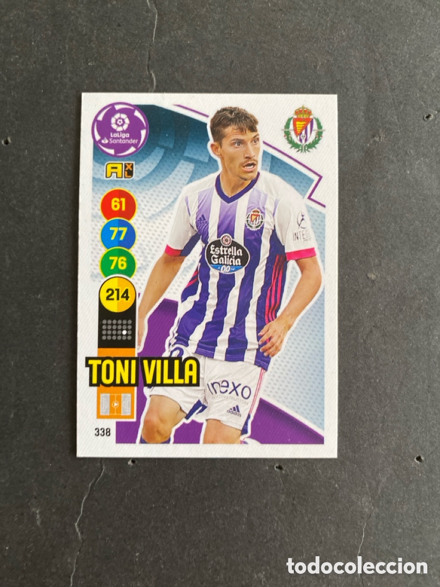 Cromos de f&uacute;tbol: Cromo Adrenalyn liga 20/21 Valladolid N* 338