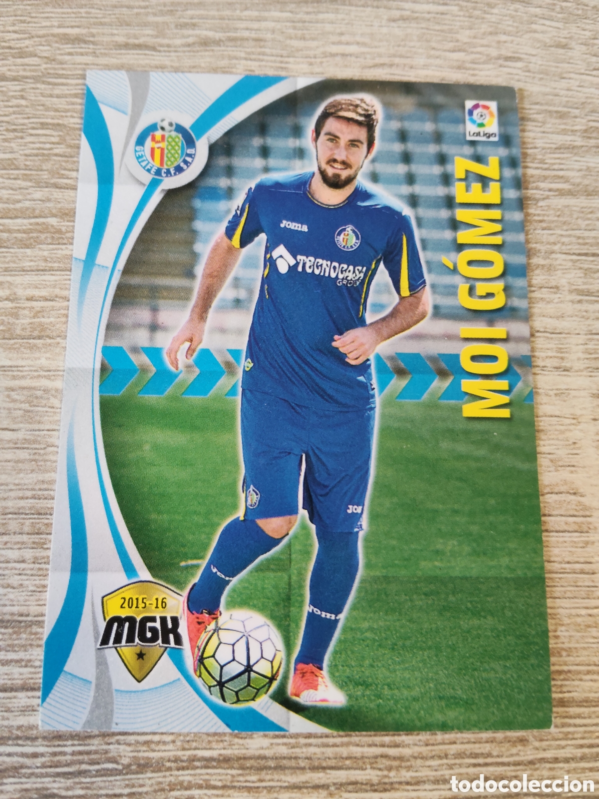Cromos de f&uacute;tbol: Panini Megacracks 2015 2016 15 16 234 Moi G&oacute;mez Getafe