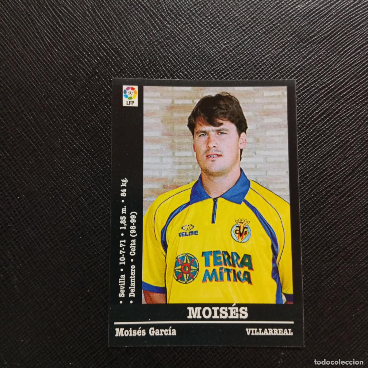 Cromos de f&uacute;tbol: 338 MOISES VILLARREAL PANINI 00 01 CROMO FUTBOL LIGA 2000 2001 - SIN PEGAR - A31 PG379