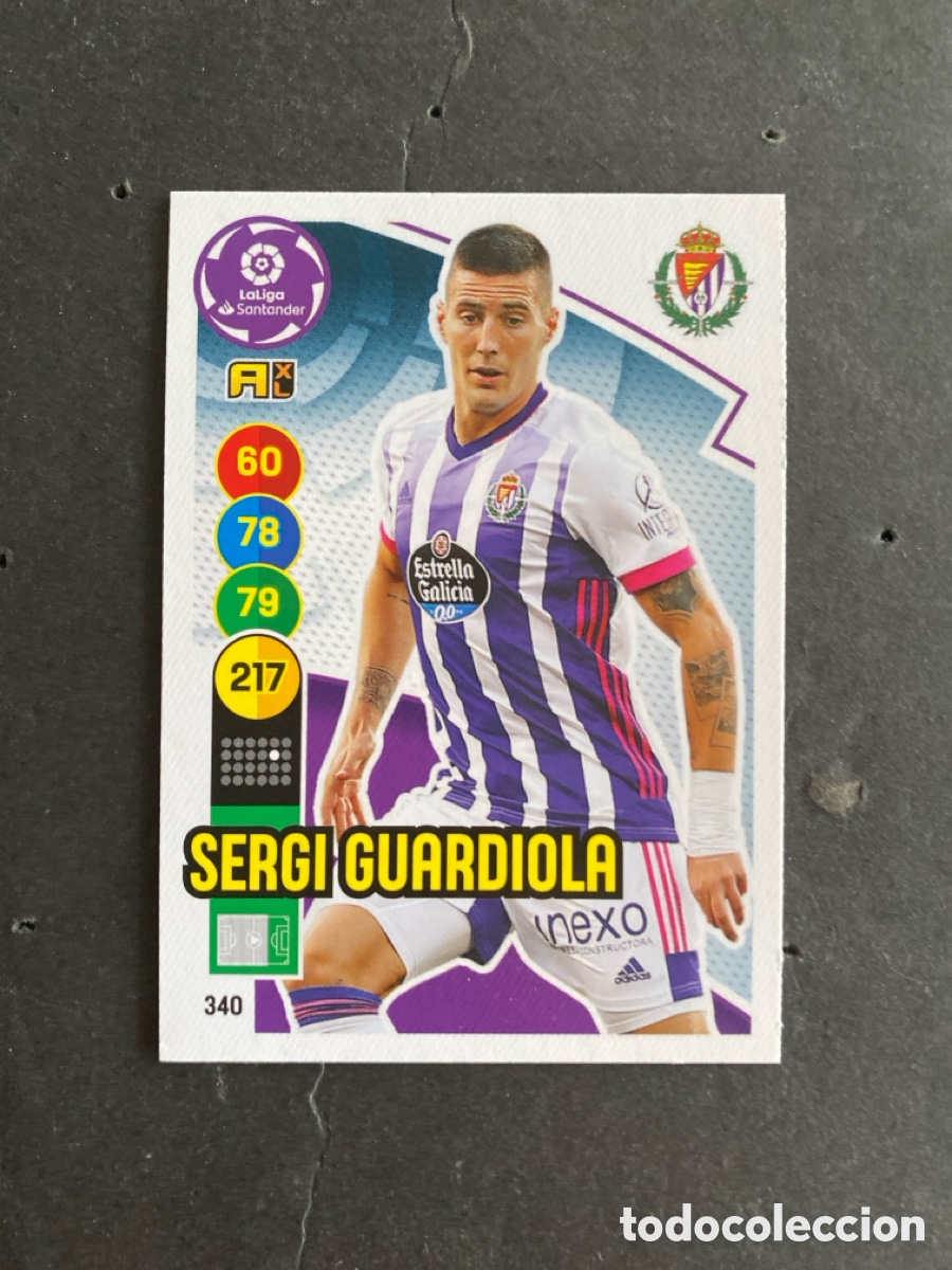 Cromos de f&uacute;tbol: Cromo Adrenalyn liga 20/21 Valladolid N* 340