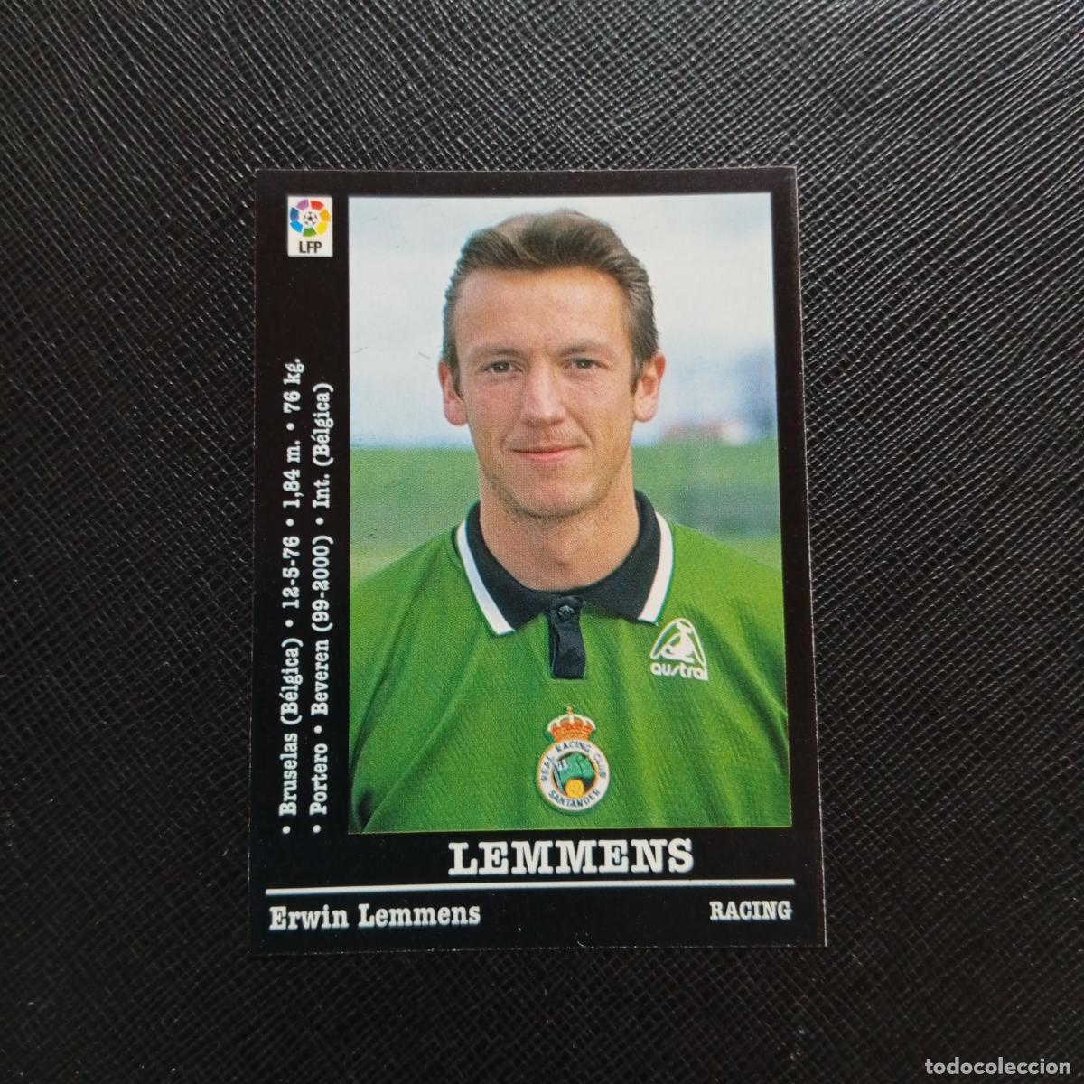 Cartes &agrave; collectionner de Football: 255 LEMMENS RACING PANINI 00 01 CROMO FUTBOL LIGA 2000 2001 - SIN PEGAR - A31 PG388