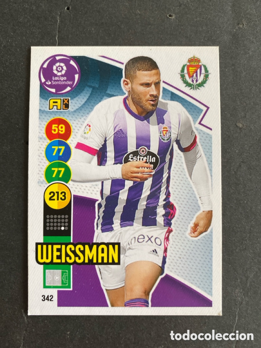 Cartes &agrave; collectionner de Football: Cromo Adrenalyn liga 20/21 Valladolid N* 342