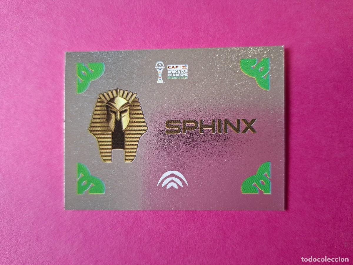 Cartes &agrave; collectionner de Football: 1 LOGO SPHINX COPA AFRICA MARRUECOS 2025 AFRICA CUP OF NATIONS MOROCCO 25 SPHINX