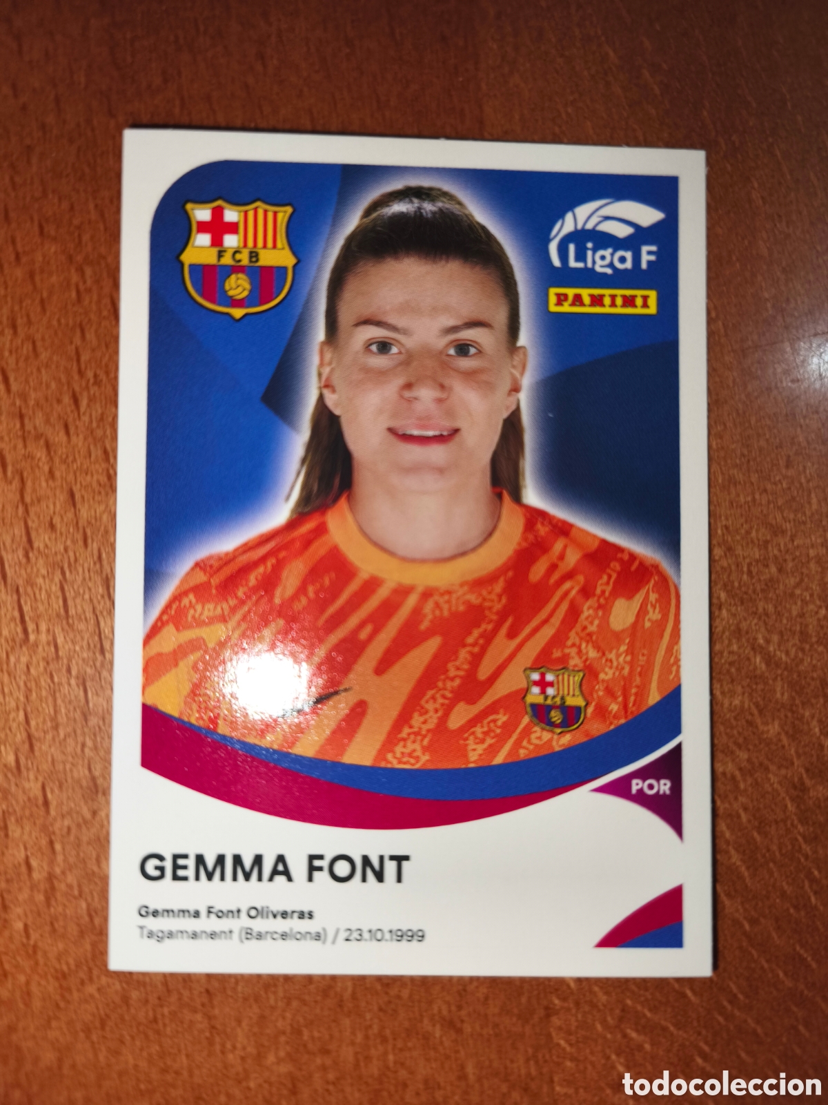Cartes &agrave; collectionner de Football: Gemma Font n&deg;45 B liga femenina f 24/25 Barcelona
