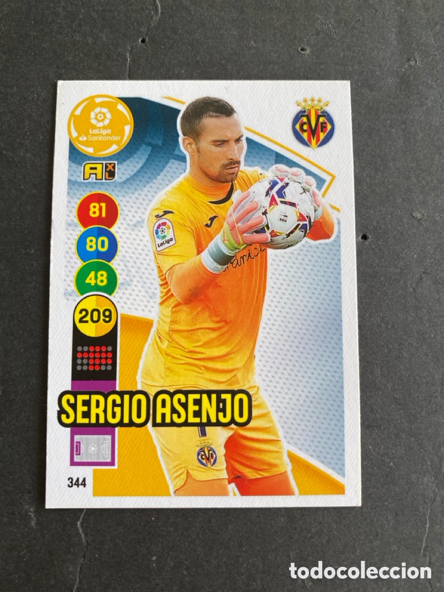 Fu&szlig;ball-Sticker: Cromo Adrenalyn liga 20/21 Villarreal N* 344