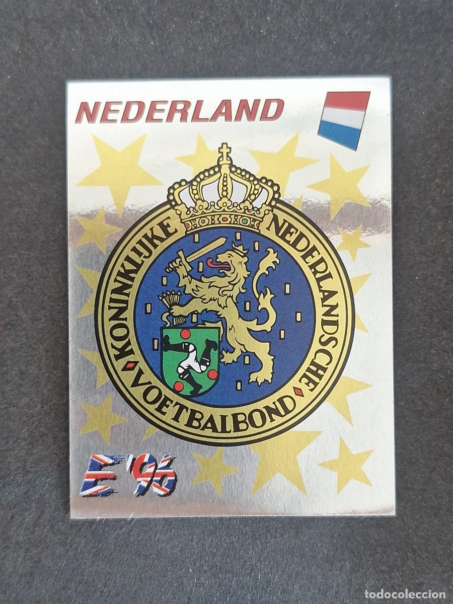 Cartes &agrave; collectionner de Football: L3 ESCUDO SELECCION HOLANDA 75 EUROCOPA 1996 EURO 96 PANINI NUNCA PEGADO SIN PEGAR