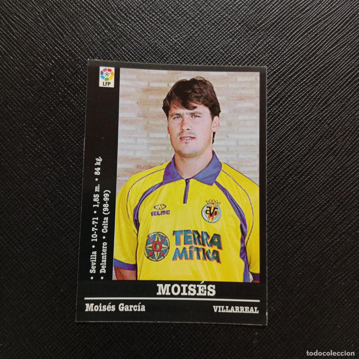 Cartes &agrave; collectionner de Football: 338 MOISES VILLARREAL PANINI 00 01 CROMO FUTBOL LIGA 2000 2001 - SIN PEGAR - A31 PG415