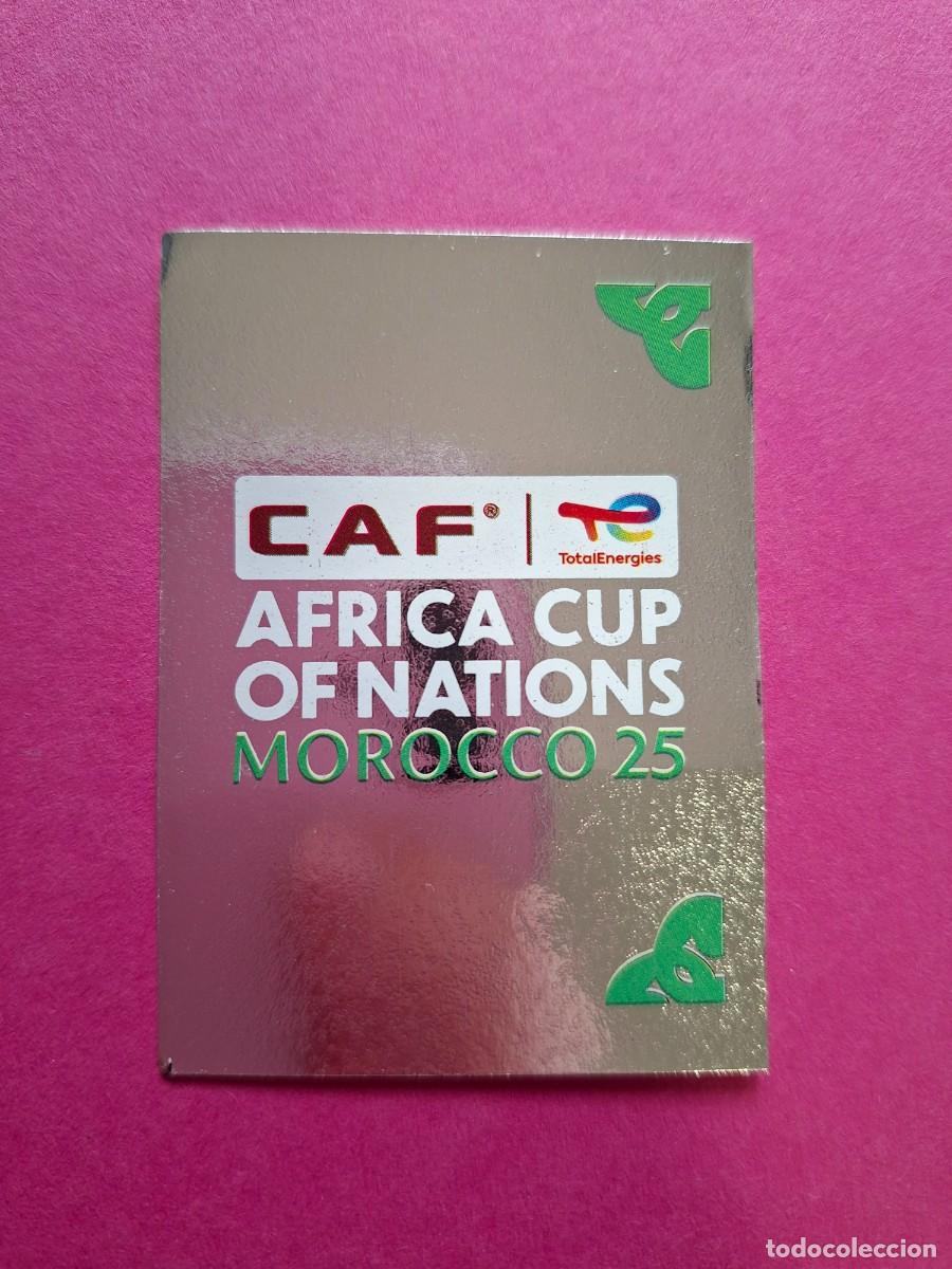 Figurine di Calcio: 3 LOGO CAF TOTAL ENERGIES COPA AFRICA MARRUECOS 2025 AFRICA CUP OF NATIONS MOROCCO 25 SPHINX