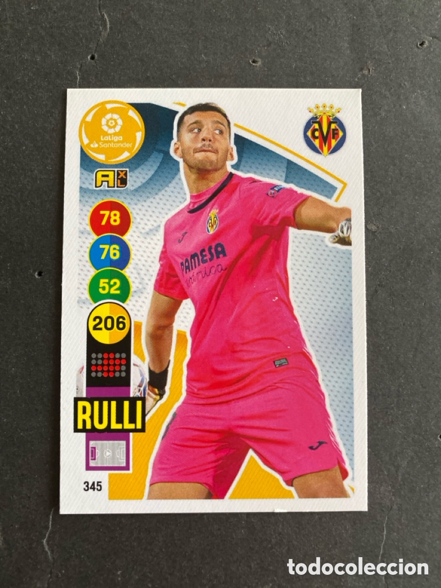 Figurine di Calcio: Cromo Adrenalyn liga 20/21 Villarreal N* 345