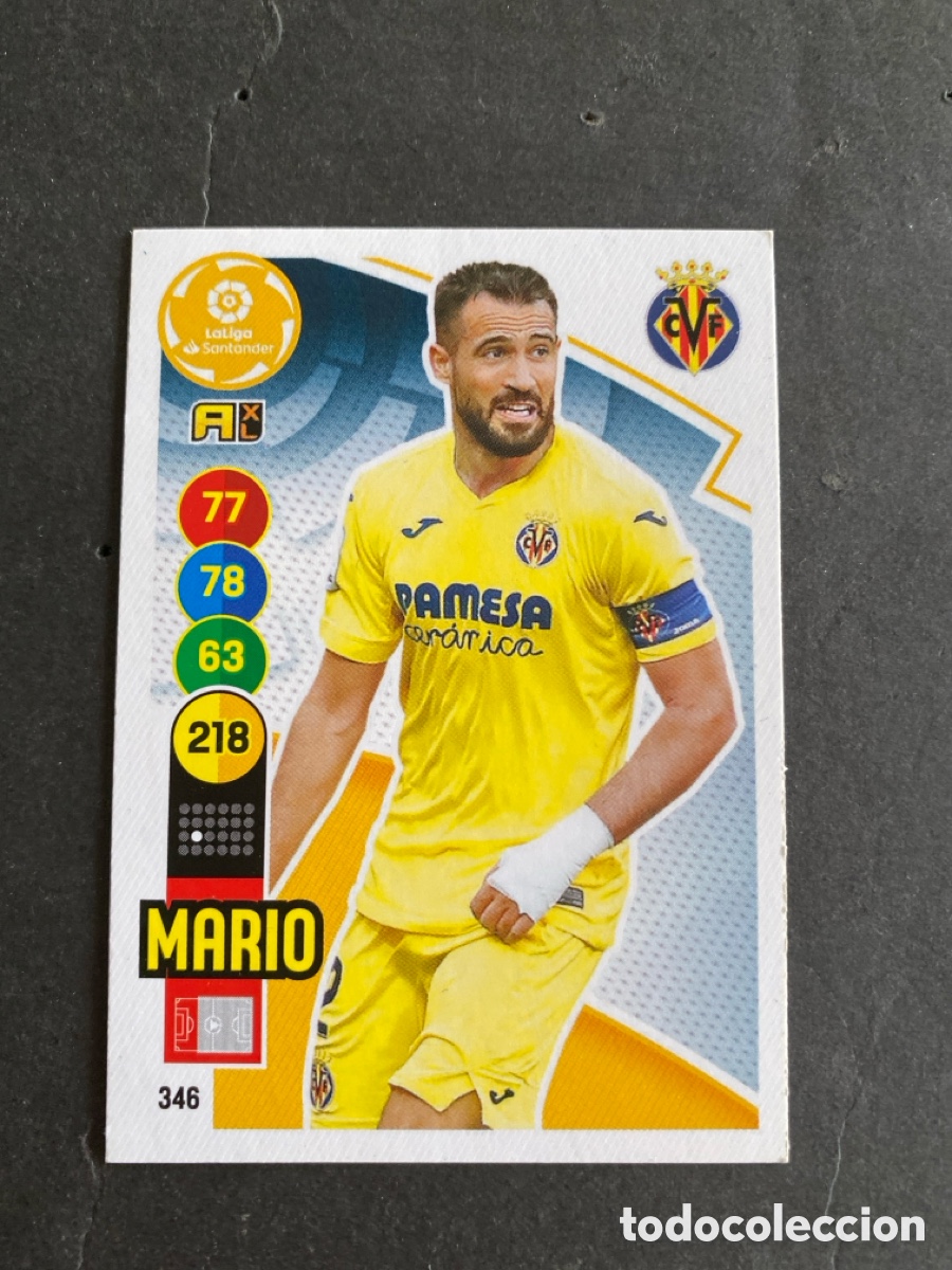 Figurine di Calcio: Cromo Adrenalyn liga 20/21 Villarreal N* 346