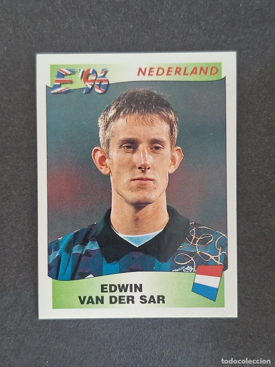 Cartes &agrave; collectionner de Football: L3 EDWIN VAN DER SAR SELECCION HOLANDA 77 EUROCOPA 1996 EURO 96 PANINI NUNCA PEGADO SIN PEGAR
