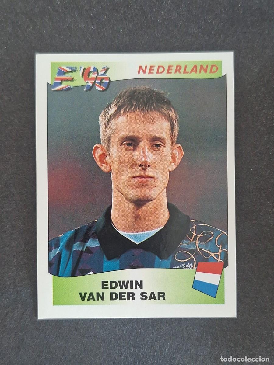 Cartes &agrave; collectionner de Football: L3 EDWIN VAN DER SAR SELECCION HOLANDA 77 EUROCOPA 1996 EURO 96 PANINI NUNCA PEGADO SIN PEGAR