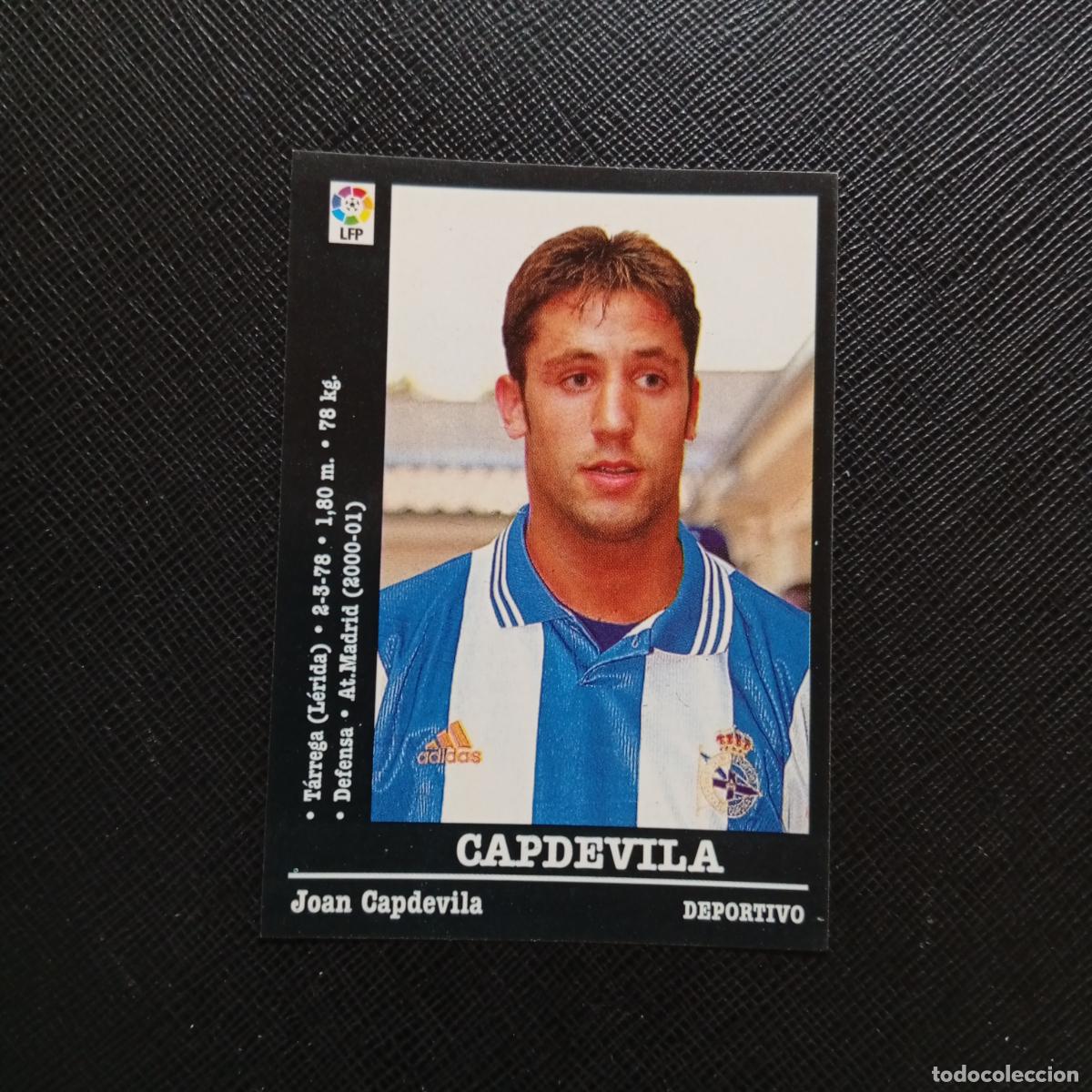 Cartes &agrave; collectionner de Football: 7A 7 CAPDEVILA DEPORTIVO PANINI 00 01 CROMO FUTBOL LIGA 2000 2001 - SIN PEGAR - A31 PG415