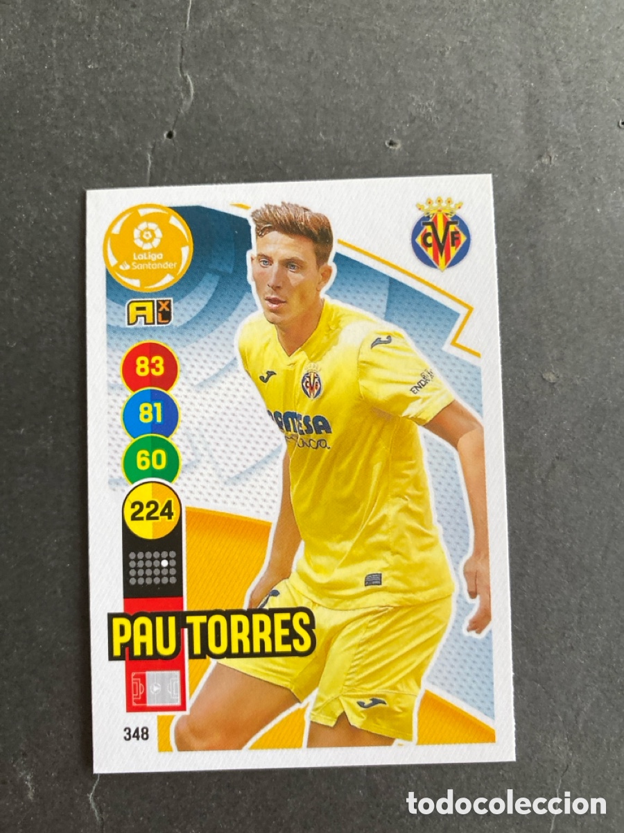 Cartes &agrave; collectionner de Football: Cromo Adrenalyn liga 20/21 Villarreal N* 348