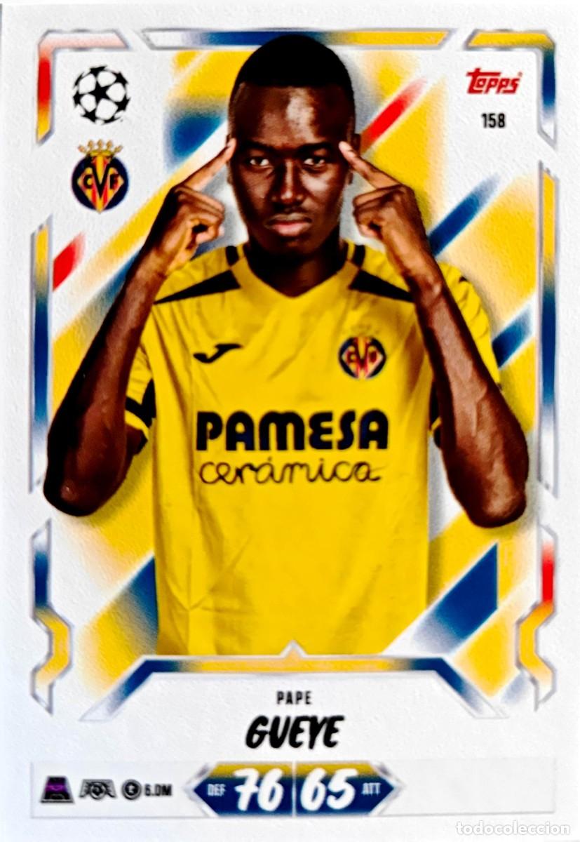 Cartes &agrave; collectionner de Football: 158 Pape Gueye - Villarreal CF - TOPPS Match Attax 2026 2027 26 27