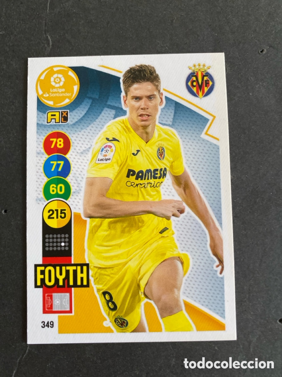 Cartes &agrave; collectionner de Football: Cromo Adrenalyn liga 20/21 Villarreal N* 349
