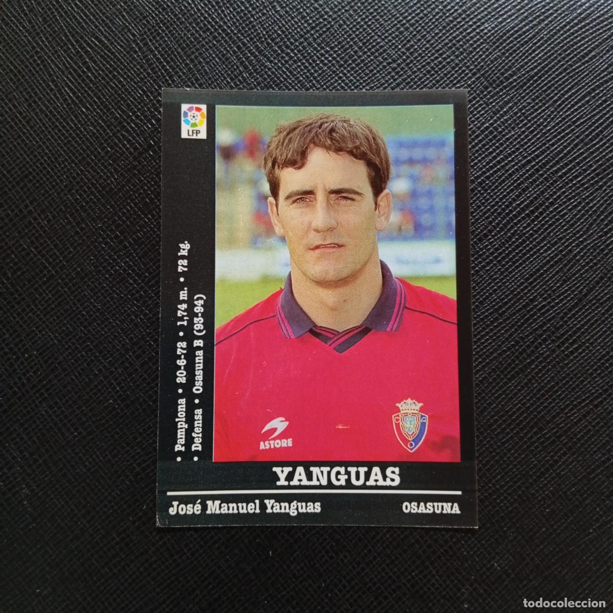 Cartes &agrave; collectionner de Football: 311 YANGUAS OSASUNA PANINI 00 01 CROMO FUTBOL LIGA 2000 2001 - SIN PEGAR - A31 PG415