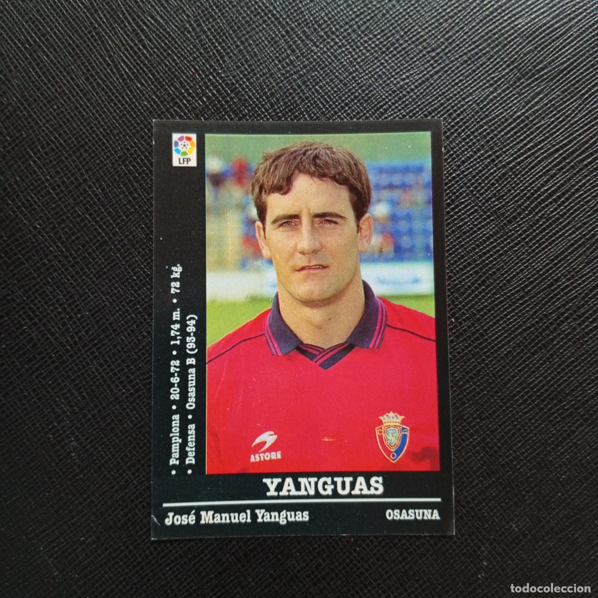 Cartes &agrave; collectionner de Football: 311 YANGUAS OSASUNA PANINI 00 01 CROMO FUTBOL LIGA 2000 2001 - SIN PEGAR - A31 PG415 B