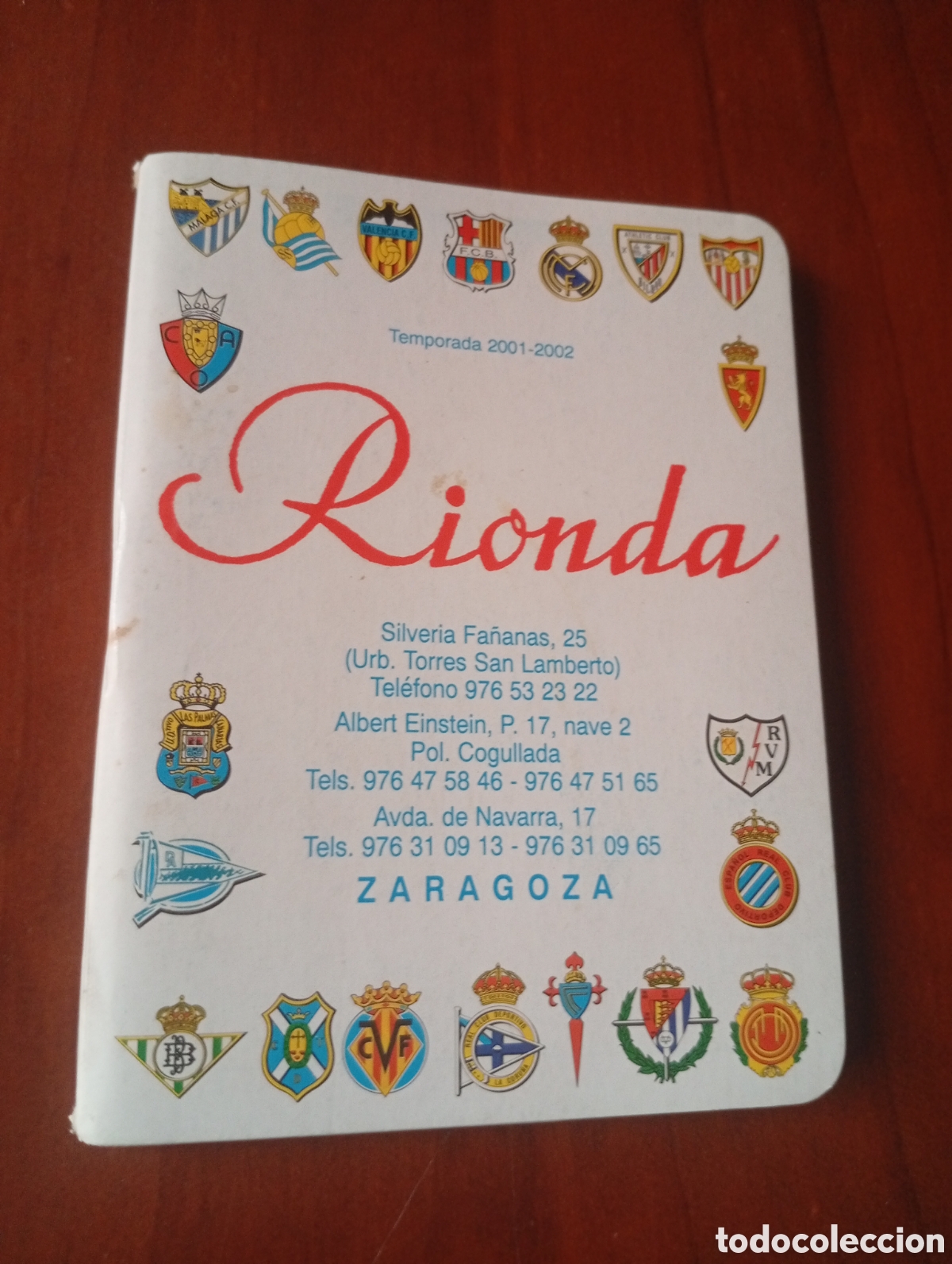 Figurine di Calcio: TEMPORADA 2001 2002 FUTBOL