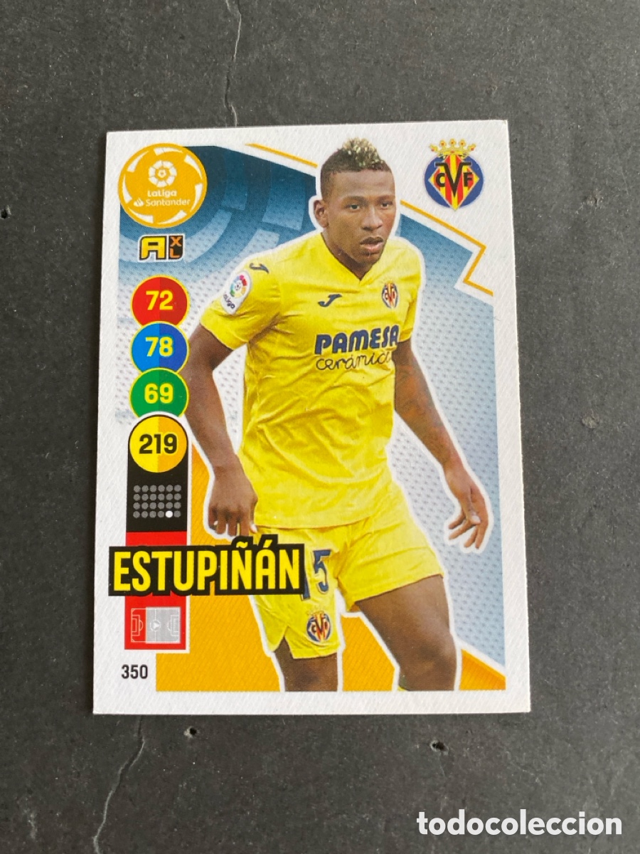Football Stickers: Cromo Adrenalyn liga 20/21 Villarreal N* 350