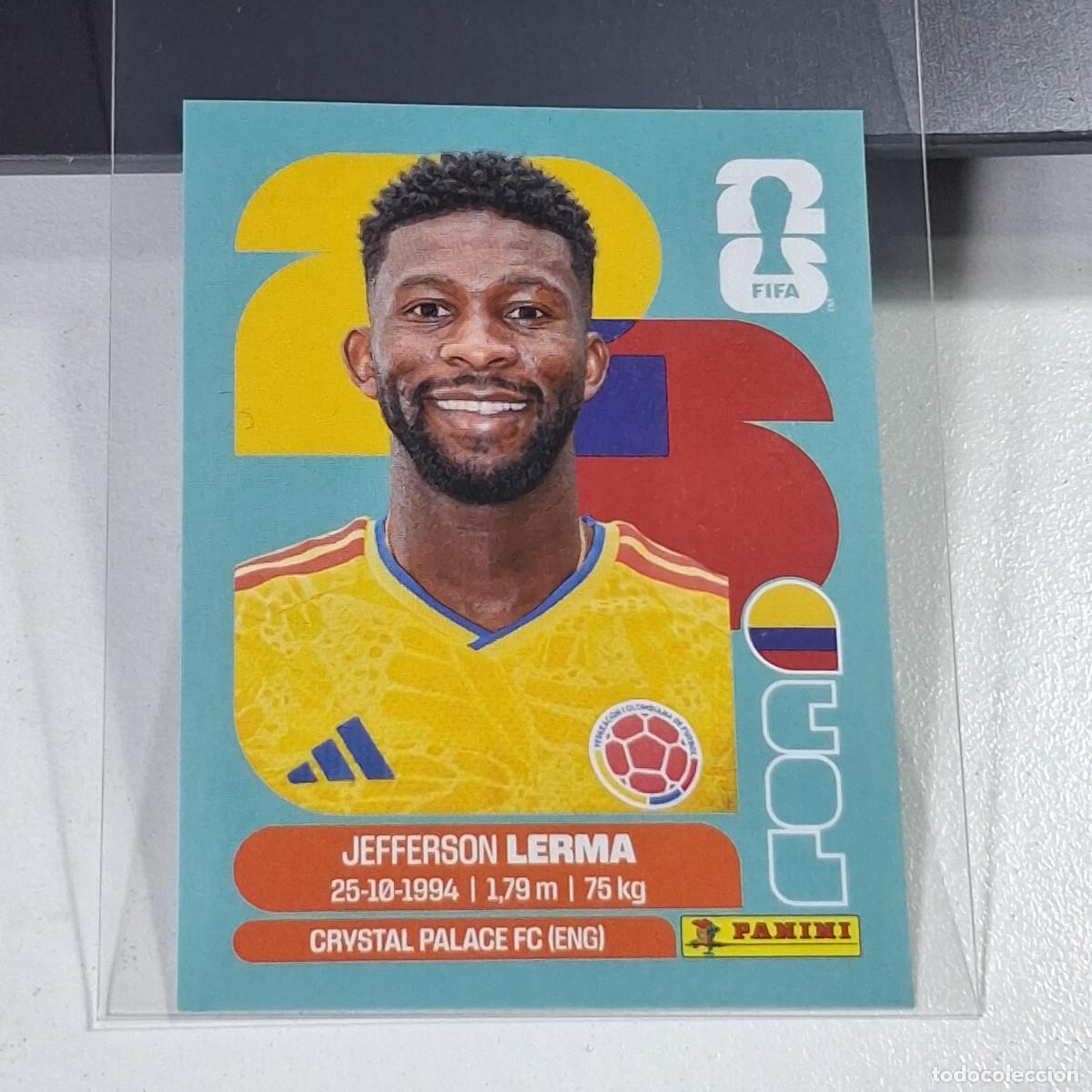 Football Stickers: B67 COL 10 COL10 JEFFERSON LERMA COLOMBIA MUNDIAL FIFA WORLD CUP 2026 STICKER PANINI