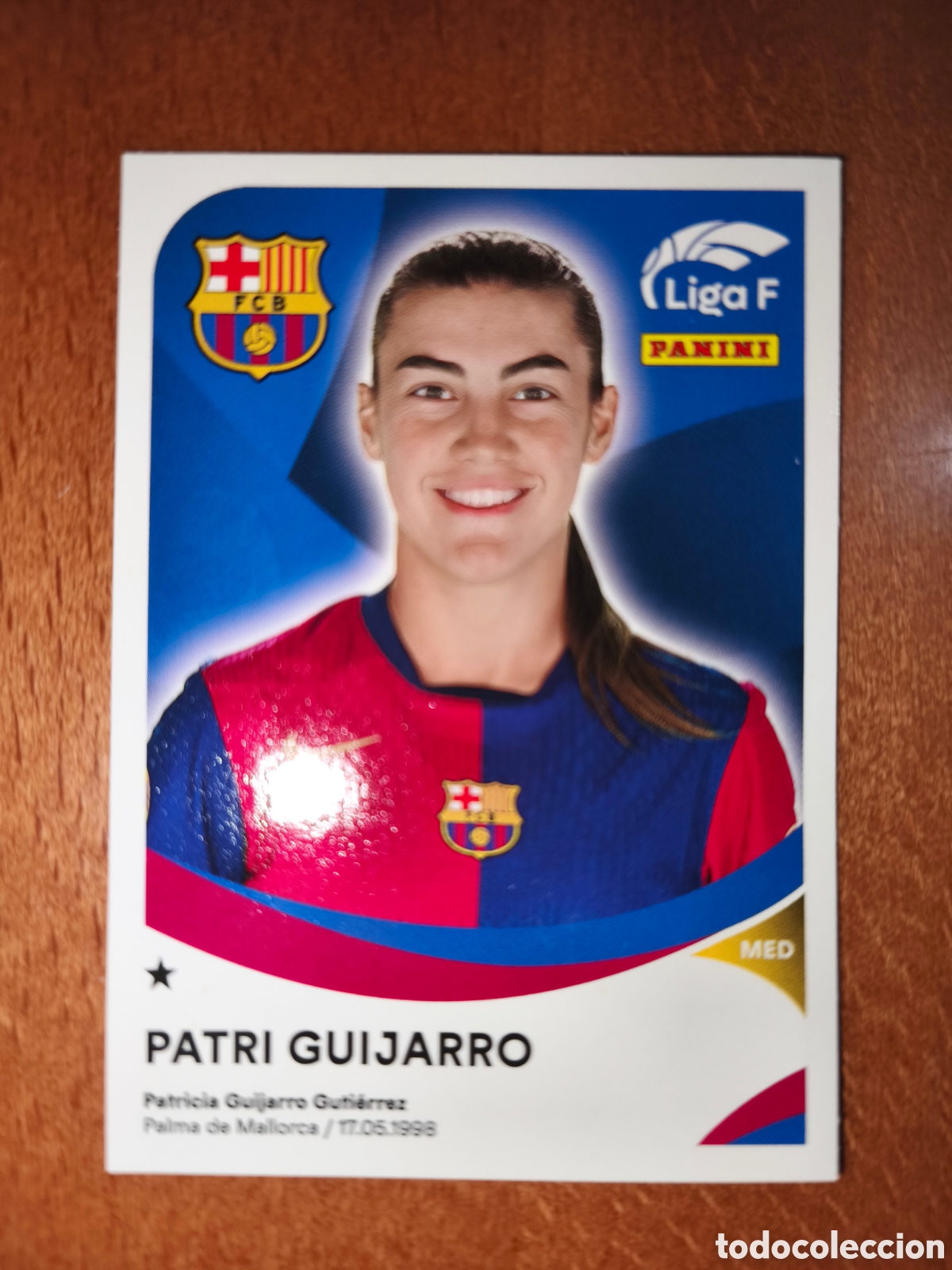 Football Stickers: Parti Guijarro n&deg;53 liga femenina f 24/25 Barcelona