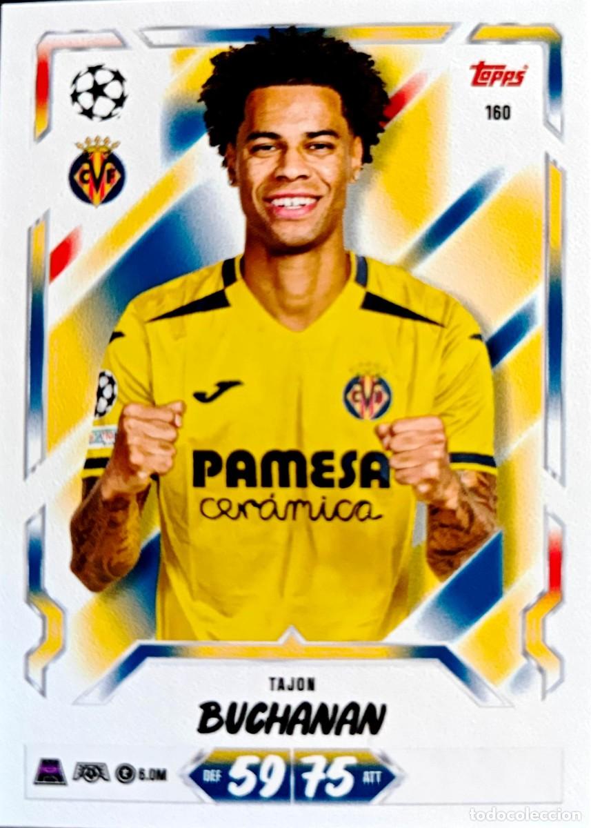 Figurine di Calcio: 160 Tajon Buchanan - Villarreal CF - TOPPS Match Attax 2026 2027 26 27