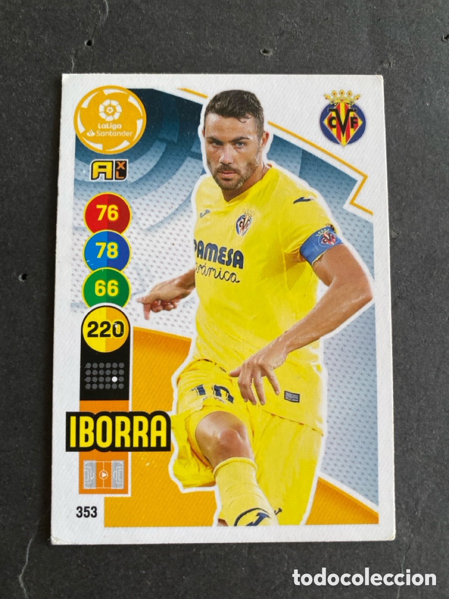 Cromos de f&uacute;tbol: Cromo Adrenalyn liga 20/21 Villarreal N* 353