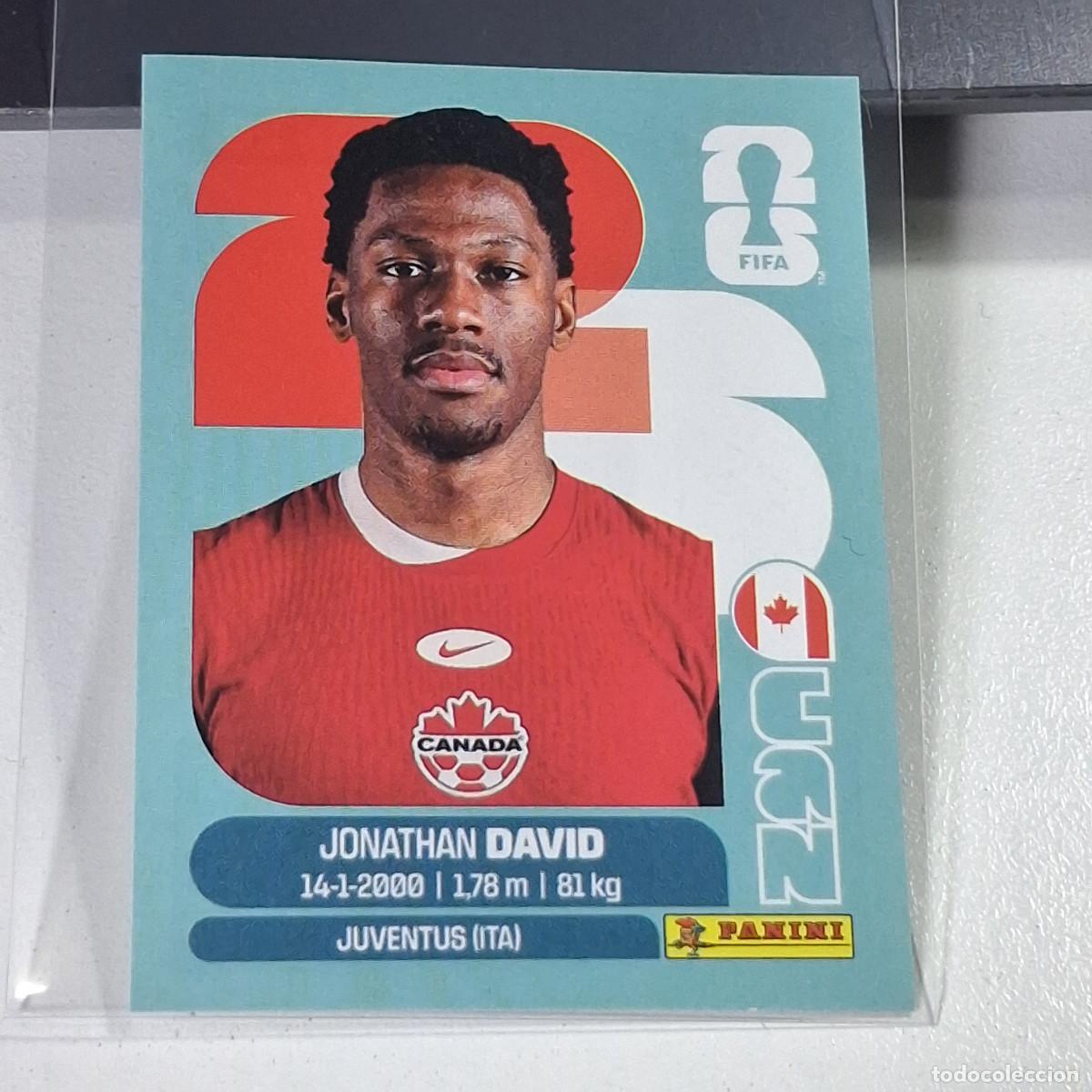 Cromos de f&uacute;tbol: B67 CAN20 JONATHAN DAVID 20 CANAD&Aacute; CAN MUNDIAL FIFA WORLD CUP 2026 STICKER PANINI